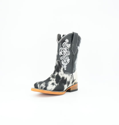 Chaparral Kid's Nathalia Cow Hair Boot Size 9 US *AS SEEN ON IMAGE*