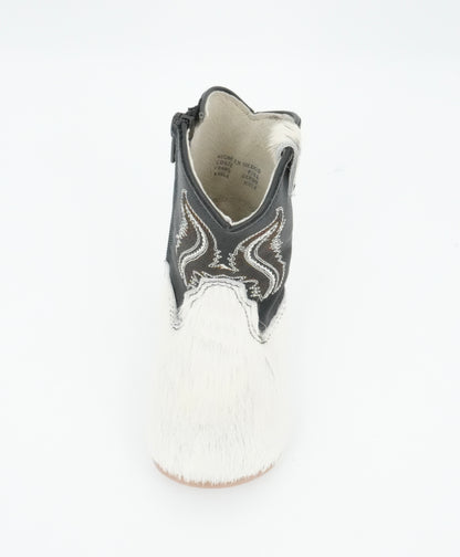 Padua Toddler Cow Hair White Boot Size: 5 *AS SEEN ON IMAGE*