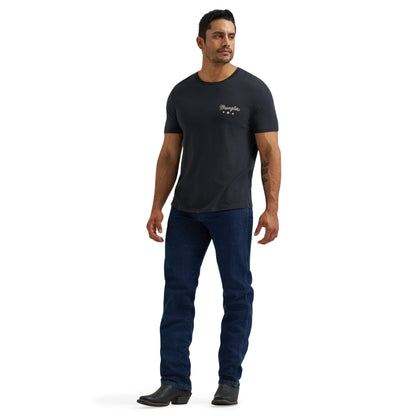 Wrangler Men's Vaquero Heritage Graphic T-Shirt - Black
