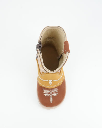 Quincy Toddler Crazy Tan/Honey Boot