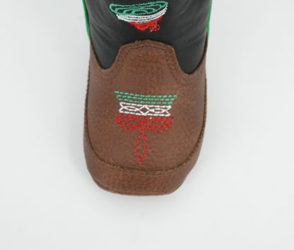Twister Infant Elijah Tri-Colored Tornado Brown Boot