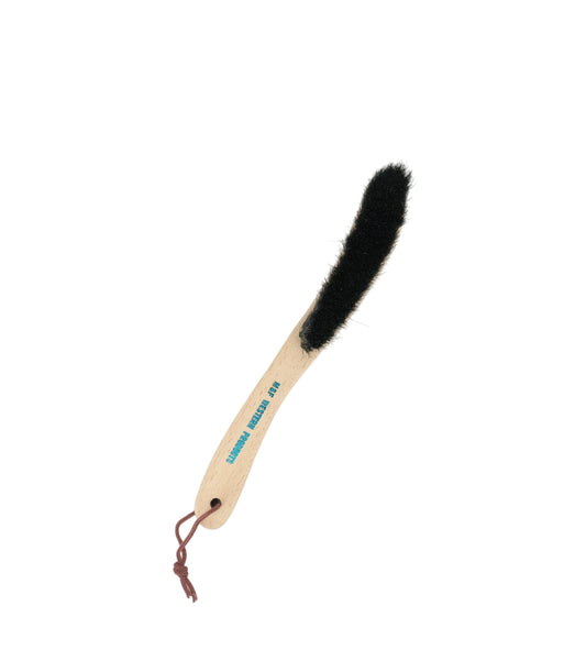 M&F Horse Hair Brim Brush - Black Horsehair