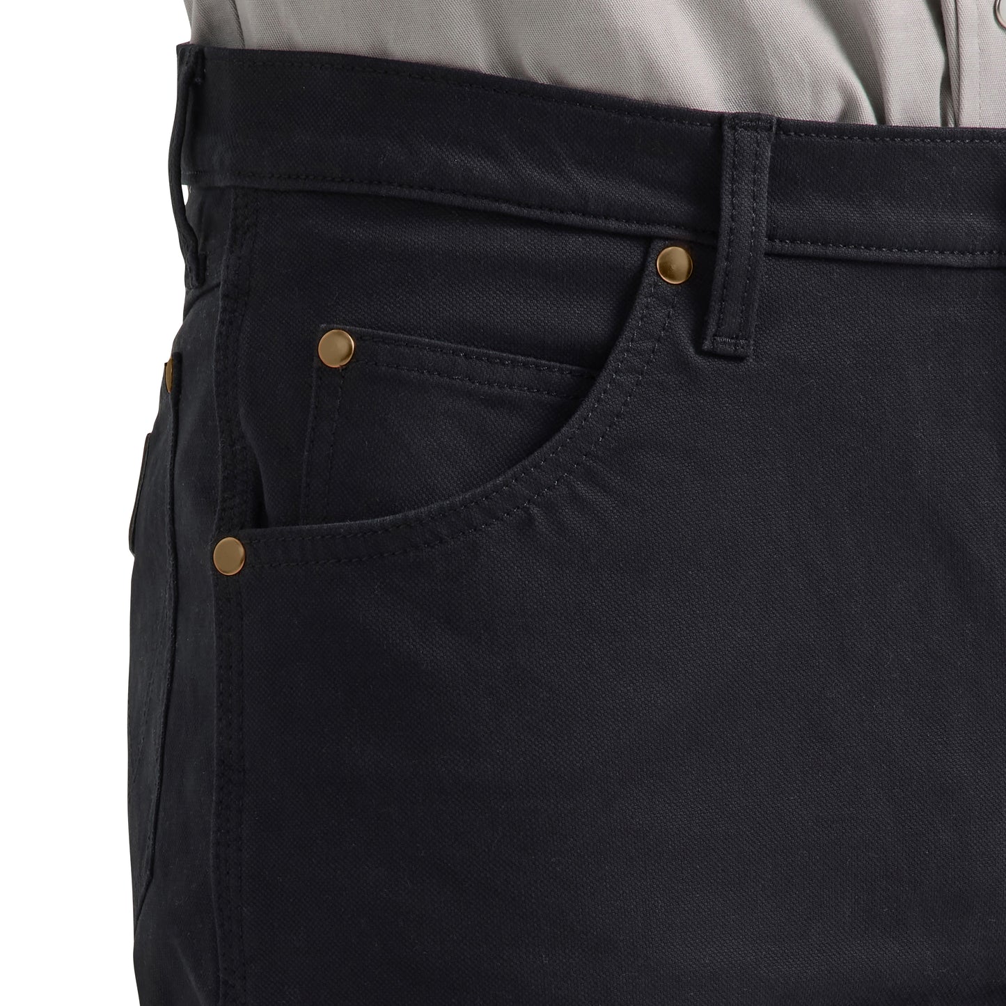 Vaqueros de corte slim con corte estilo vaquero y piedra áspera de Wrangler