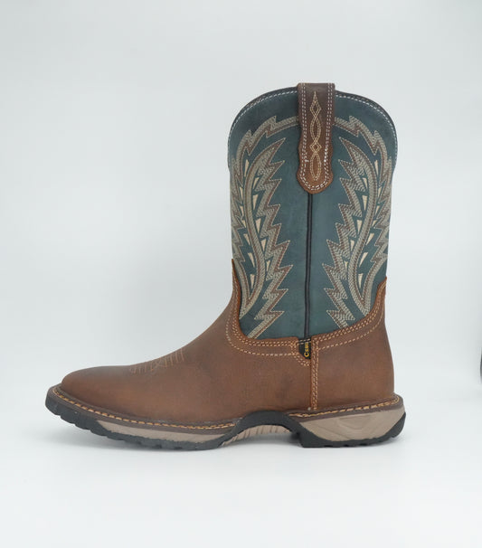 Cebu Men's Tundra Square Toe Work Boot - Roble Tan