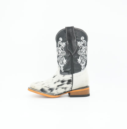 Chaparral Kid's Nathalia Cow Hair Boot Size 8 US *AS SEEN ON IMAGE*