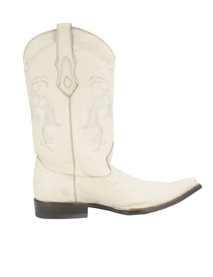 Cuadra Men's Deer Snip Boot Toe Boot - Bone