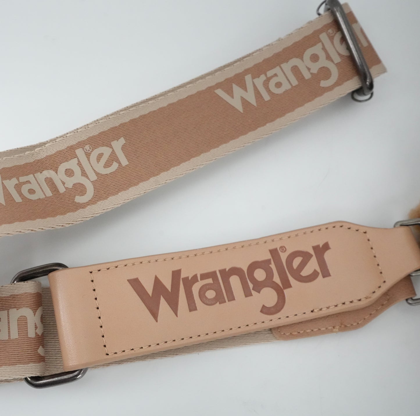 Wrangler Sherpa Small Canvas Tote/Crossbody - Khaki