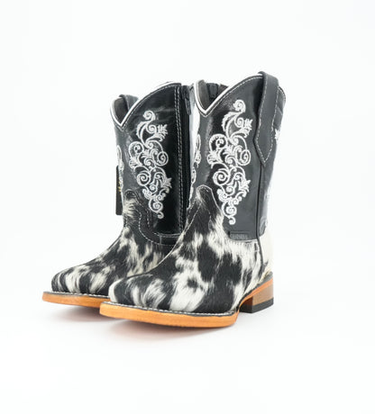 Chaparral Kid's Nathalia Cow Hair Boot Size 9 US *AS SEEN ON IMAGE*