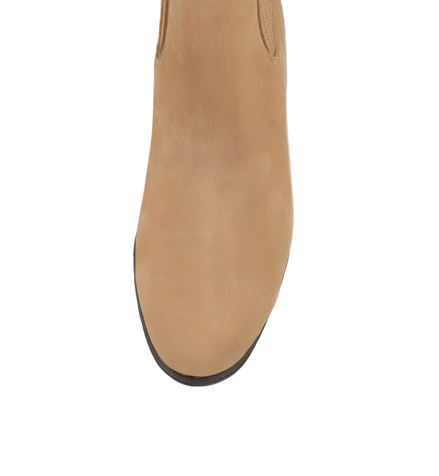 El Canelo Men's Charro Nobuck Short Boot - Light Brown