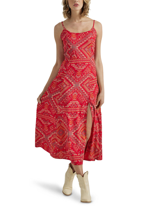 Wrangler Retro Women's Red Southwestern Dress