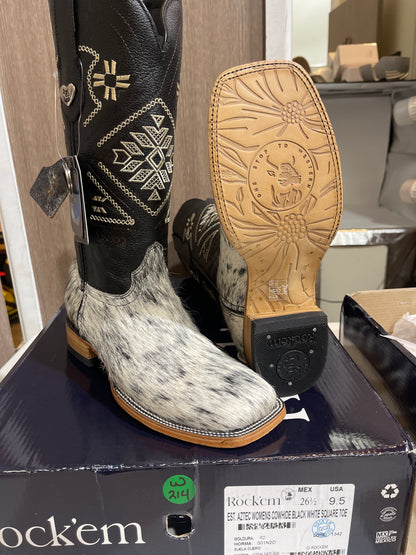 Rock'em Women's Aztec Cow Hair Boots Size: 9.5 *AS SEEN ON IMAGE*