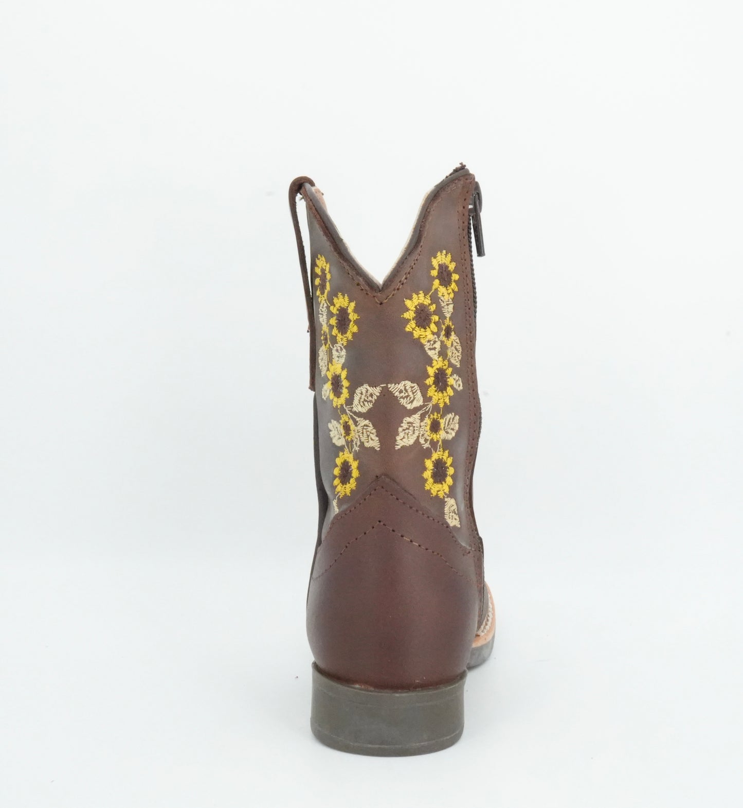 Black Stone Kid's Crazy Brown Sunflowers Boots