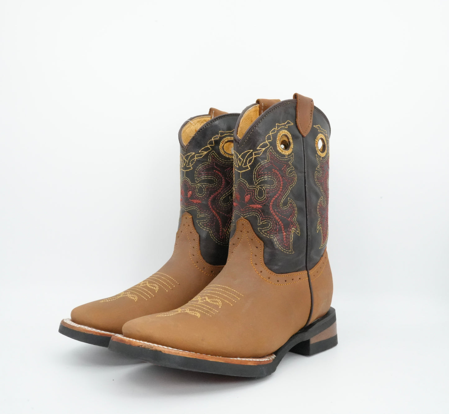 Quincy Kid's Crazy Tang Square Toe Boot