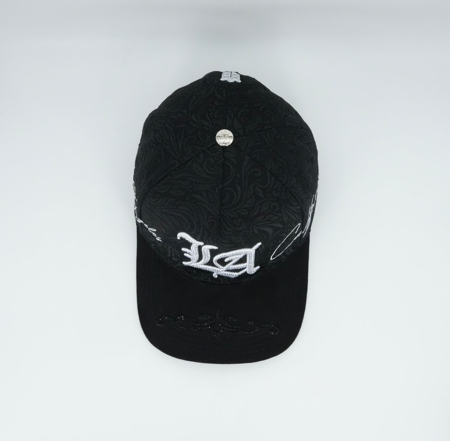 Bigg Boss LA Bling Floral Embossed Cap