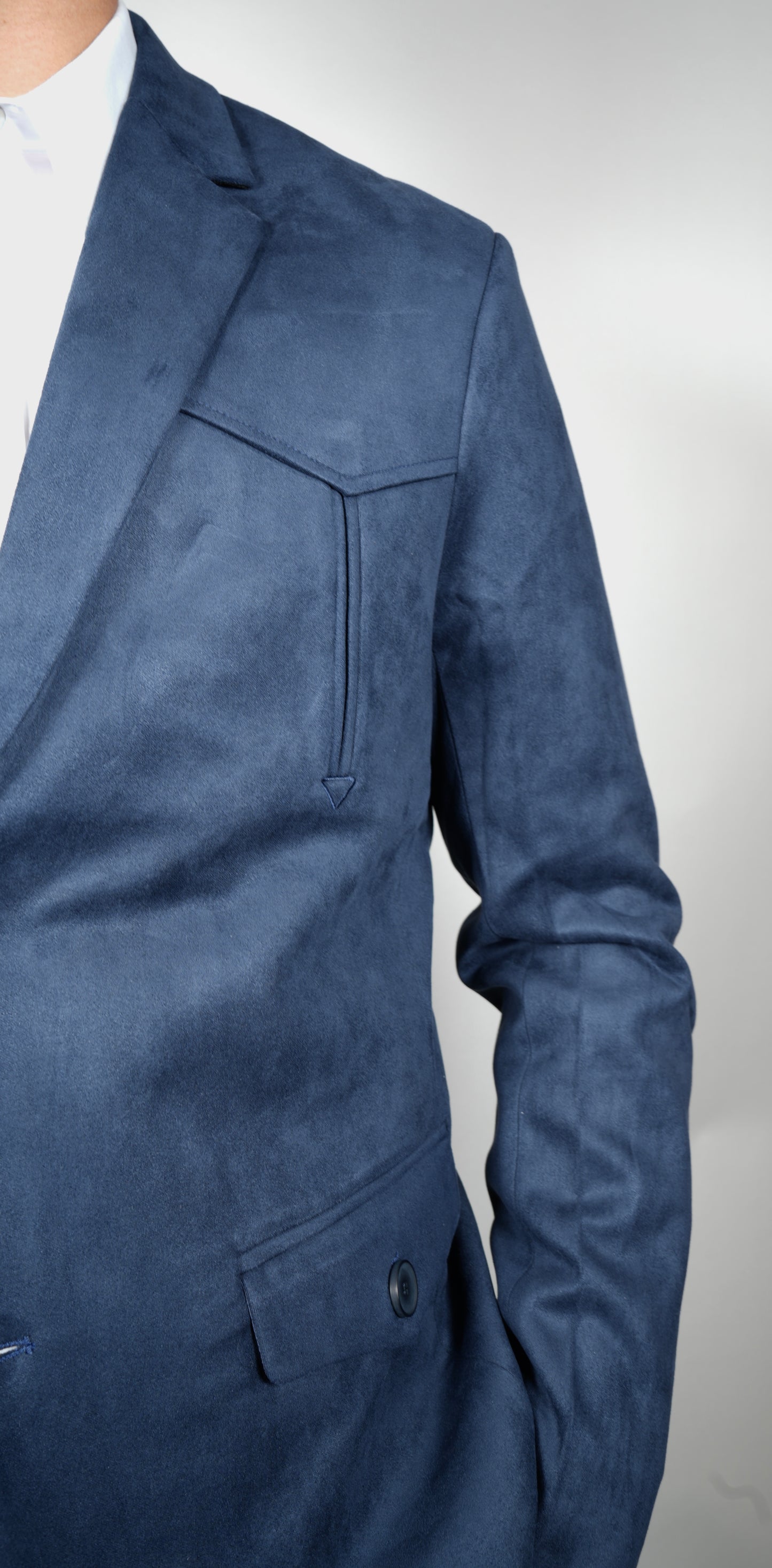 Montero Men's Navy Modern Fit Blazer