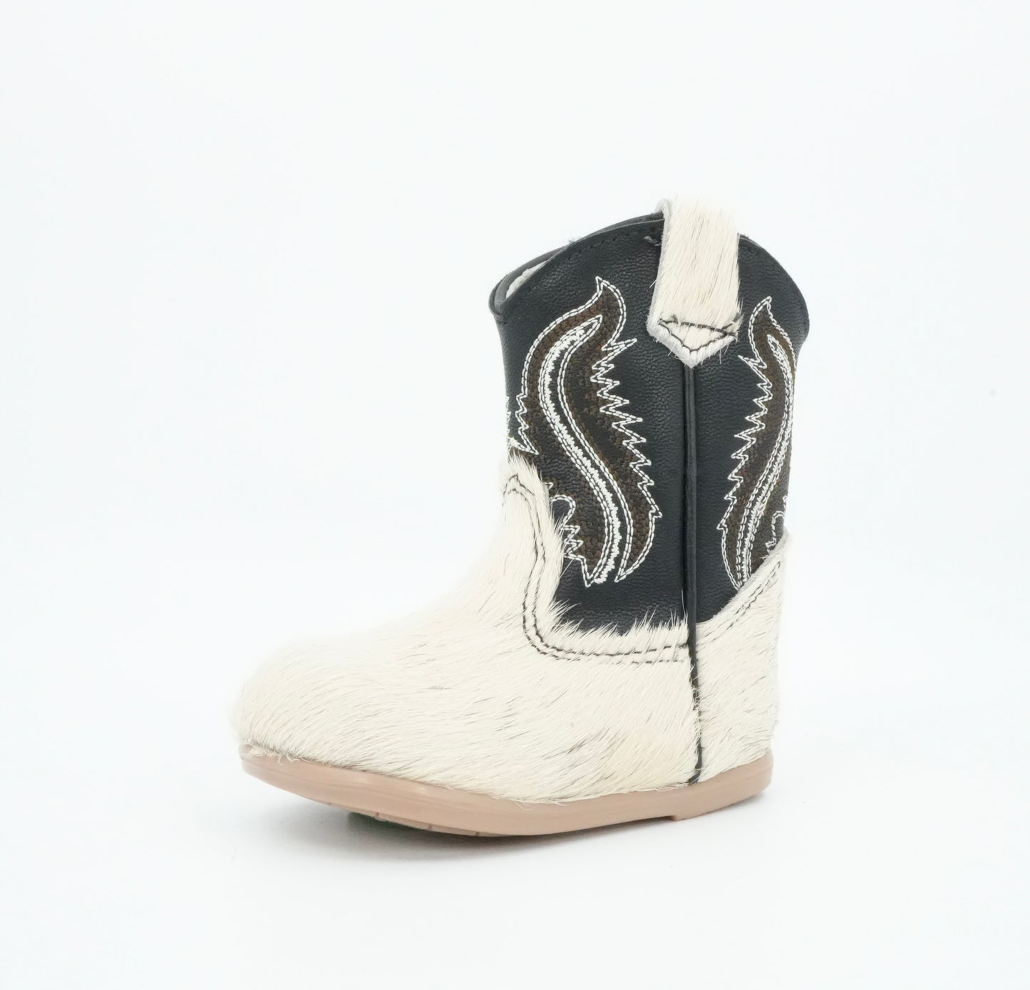 Padua Toddler Cow Hair White Boot Size: 3 *AS SEEN ON IMAGE*