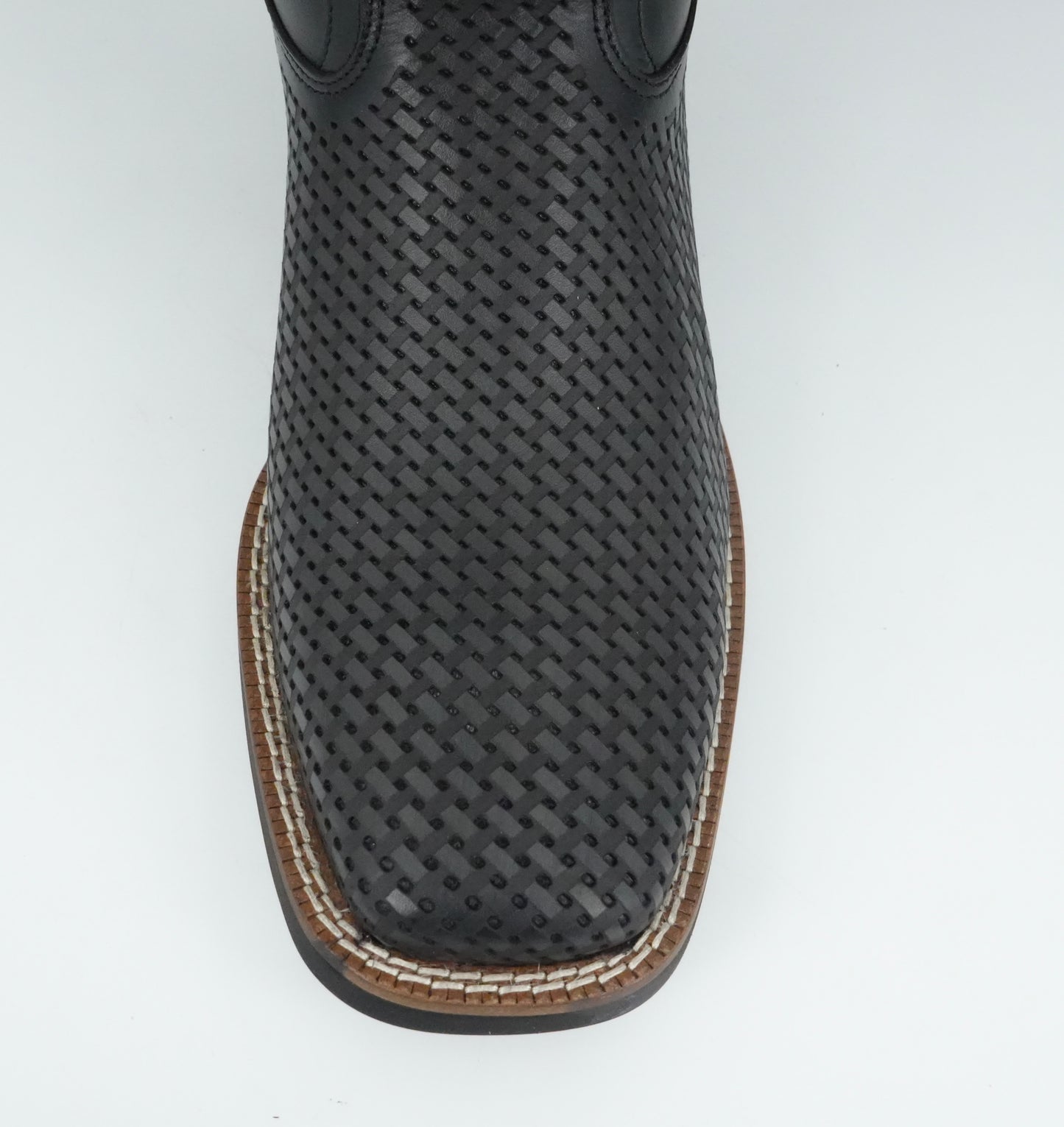 Cuadra Men's Laser Bovine Leather Square Toe Boot - Oxford Grey