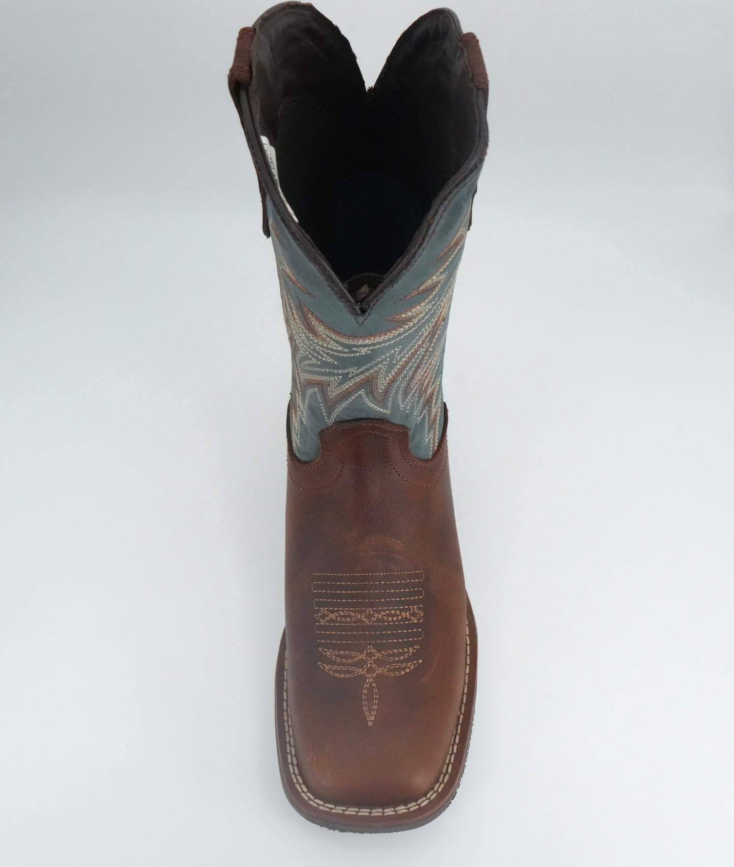 Cebu Men's Denali Square Toe Work Boot - Brown