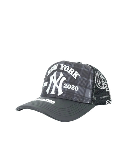 Gallo Fino NY Gallero Est. 2020 Cap - Plaid Gray