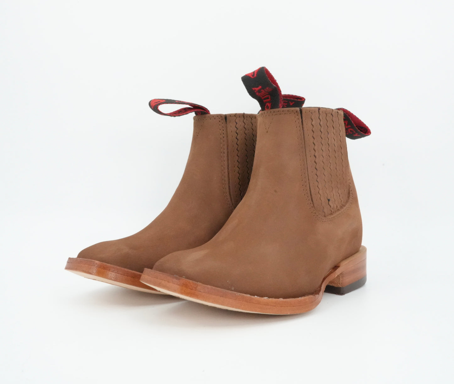 Quincy Kid's Suede Brown Short Boot