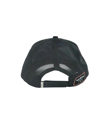 The King Ranch Mantaraya Patch Cap - Black