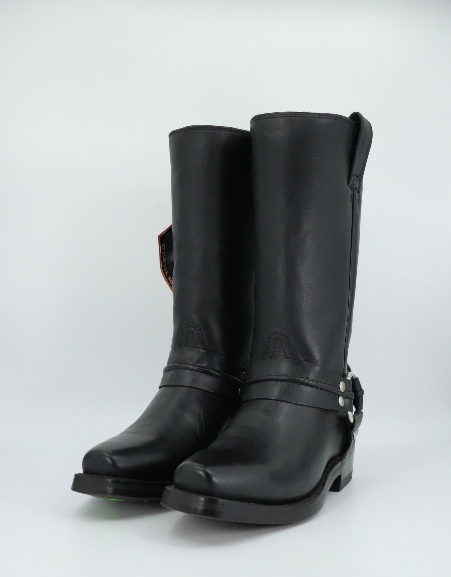 Rudel Men's Black Trompa De Puerco Semi Square Toe Boot