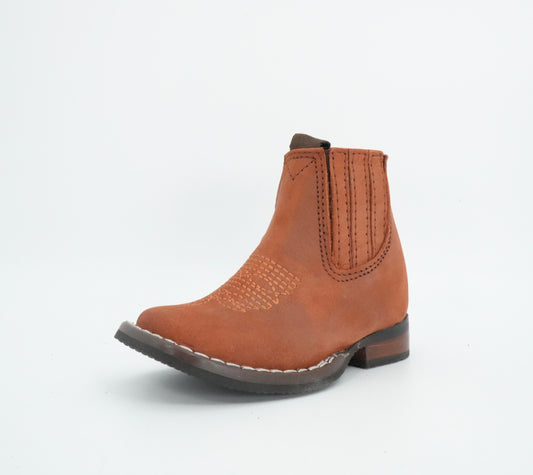 Karmoni Kid’s Nobuck Shedron Short Boot