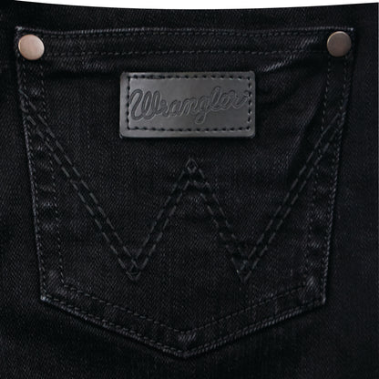 Boy’s Wrangler Retro Black Slim Straight Jean (1-18)