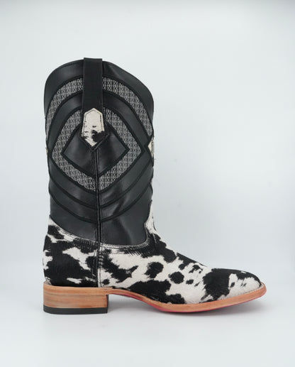 Rock'em Men's Cow Hair Red Bottom Boots Size 10 *AS SEEN ON IMAGE*