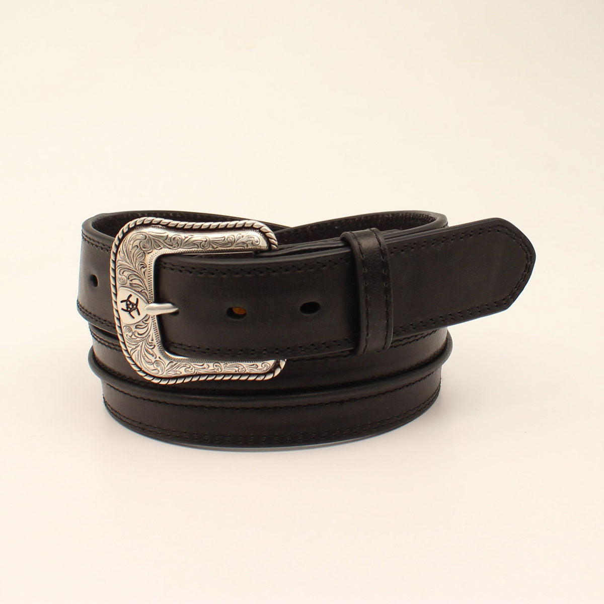 Ariat Men's Black Leather Belt
