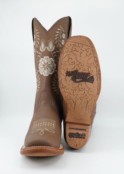 Tombstone Women's Crazy Tang Horseman Heel Square Toe Boot