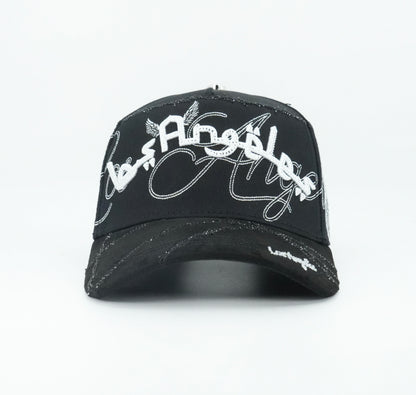 Kevin Hats Los Angeles Blinged Barb Wire Cap
