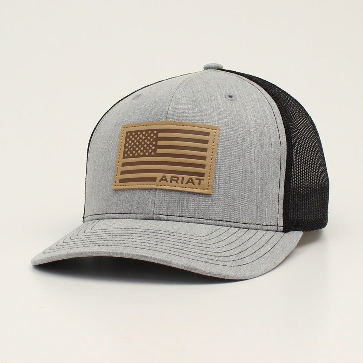Ariat Flag Patch Gray Cap