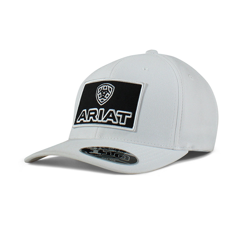 Ariat Logo White/Black Cap