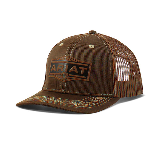 Ariat Stitched Brown Cap