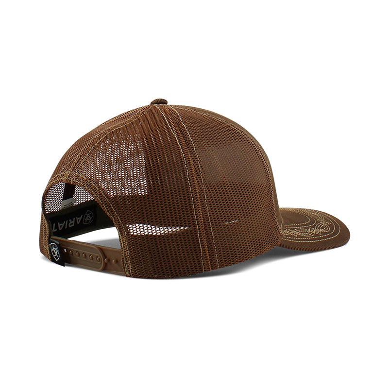 Ariat Stitched Brown Cap