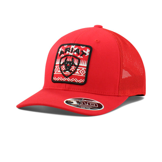 Ariat Tribal Logo Red Cap