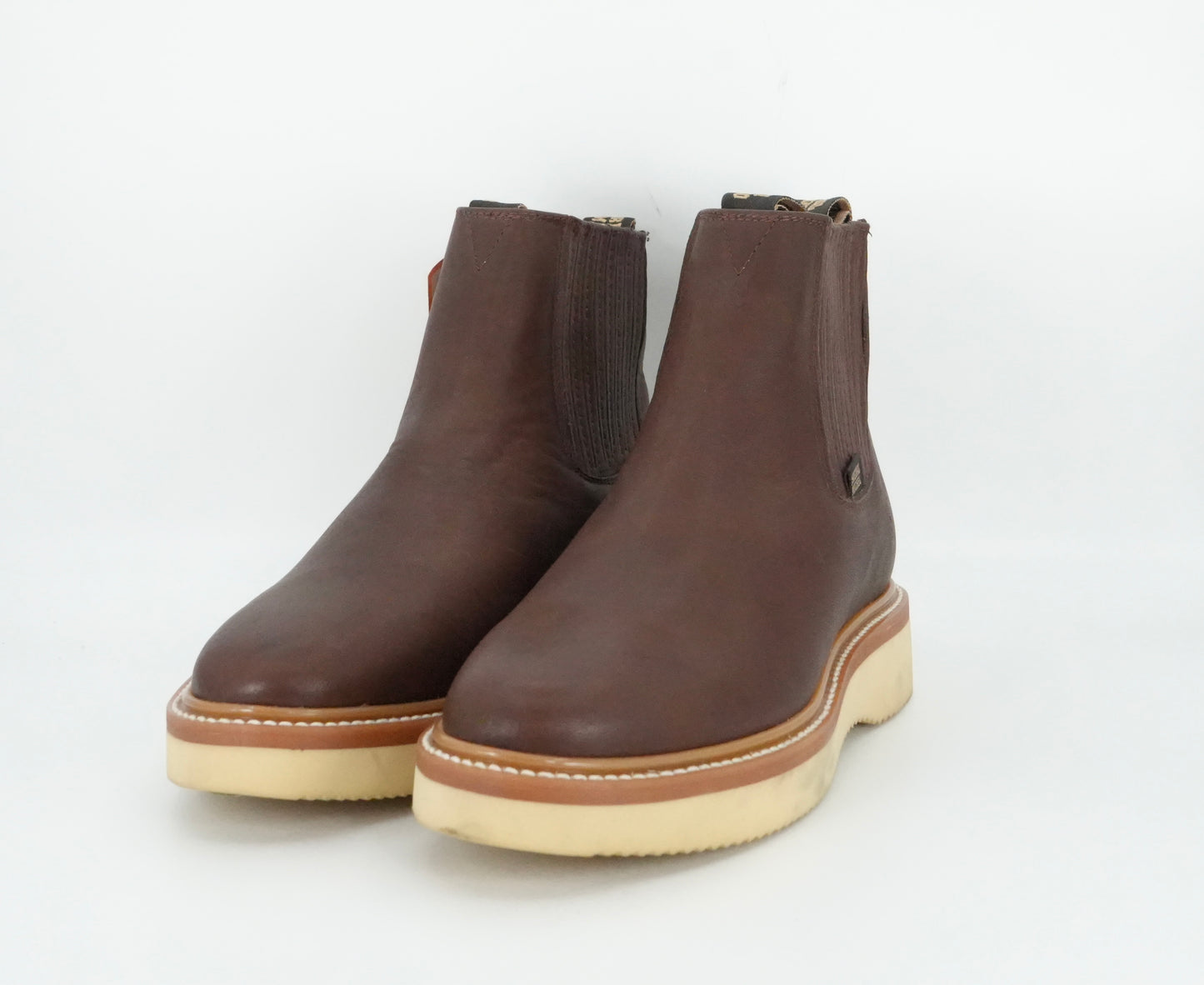 Original Michel Men's Grasso Short Work Boot - Brown