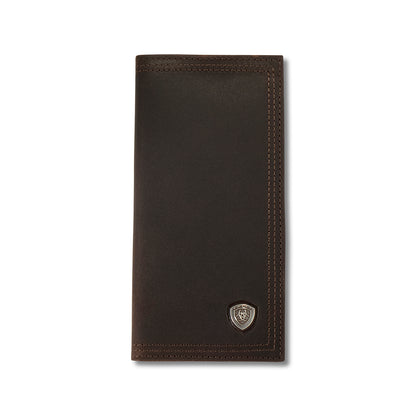 Ariat Dark Brown Leather Rodeo Wallet