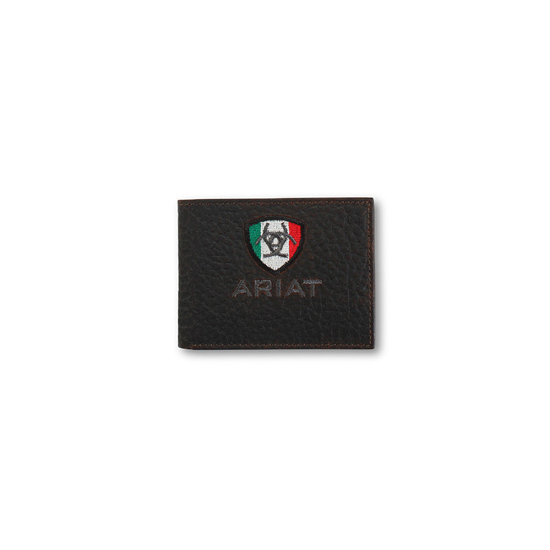 Ariat Mexico Flag Bi-Fold Wallet
