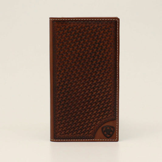 Ariat Tooled Print Rodeo Wallet