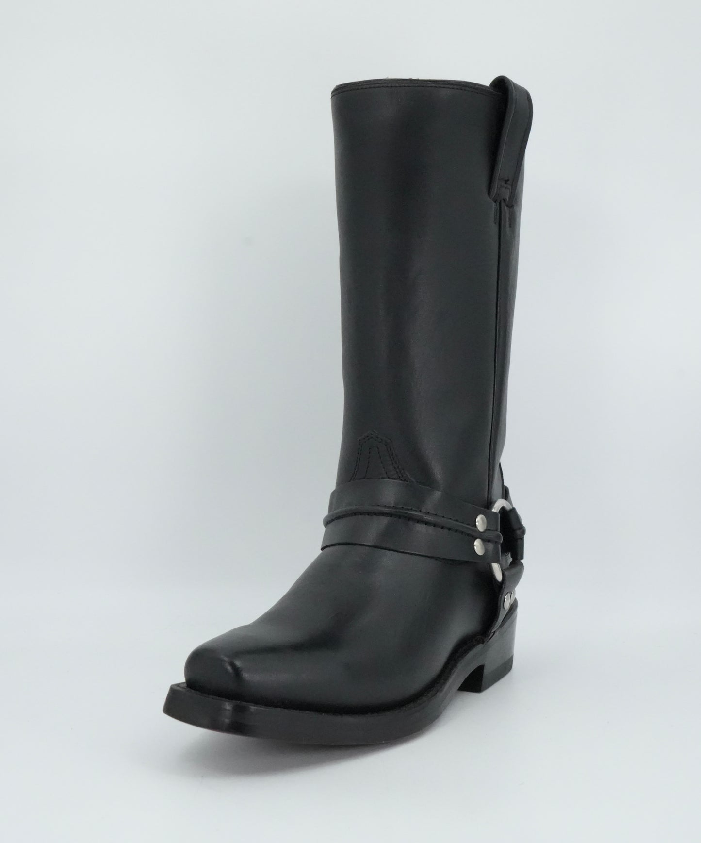 Rudel Men's Black Trompa De Puerco Semi Square Toe Boot