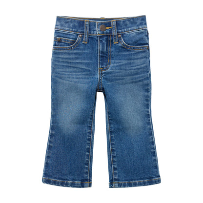 Infant & Toddler's Wrangler Stitched Pocket Dark Blue Jean (0/3M-4T)