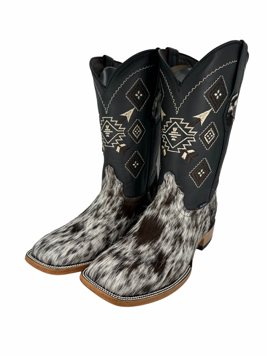Rock'em Men's Cow Hair Boots Size 10 *AS SEEN ON IMAGE*