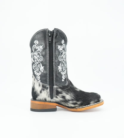 Chaparral Kid's Nathalia Cow Hair Boot Size 8 US *AS SEEN ON IMAGE*