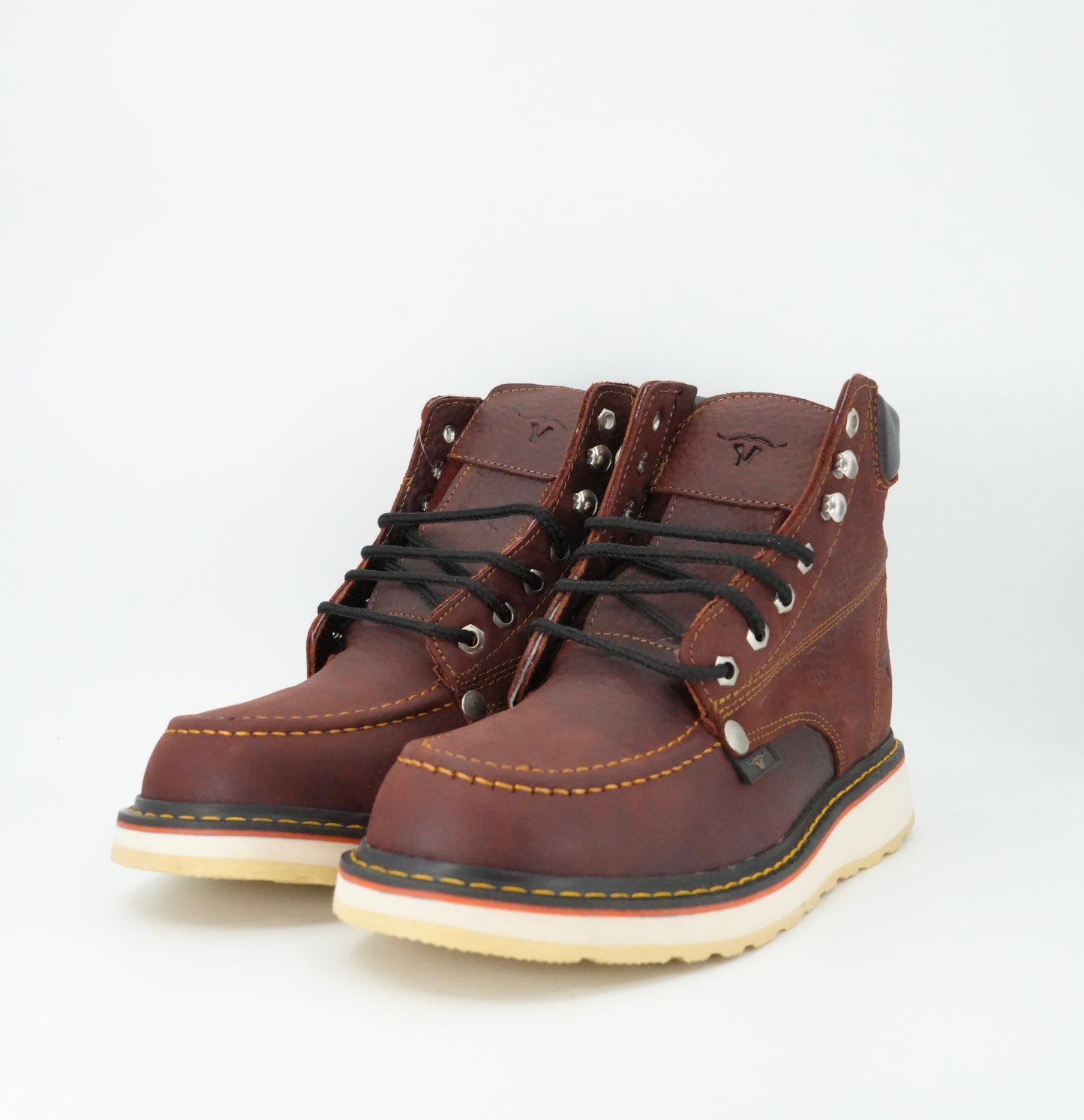 Hooch Men's 6" Moc Toe Work Boot - Shedron