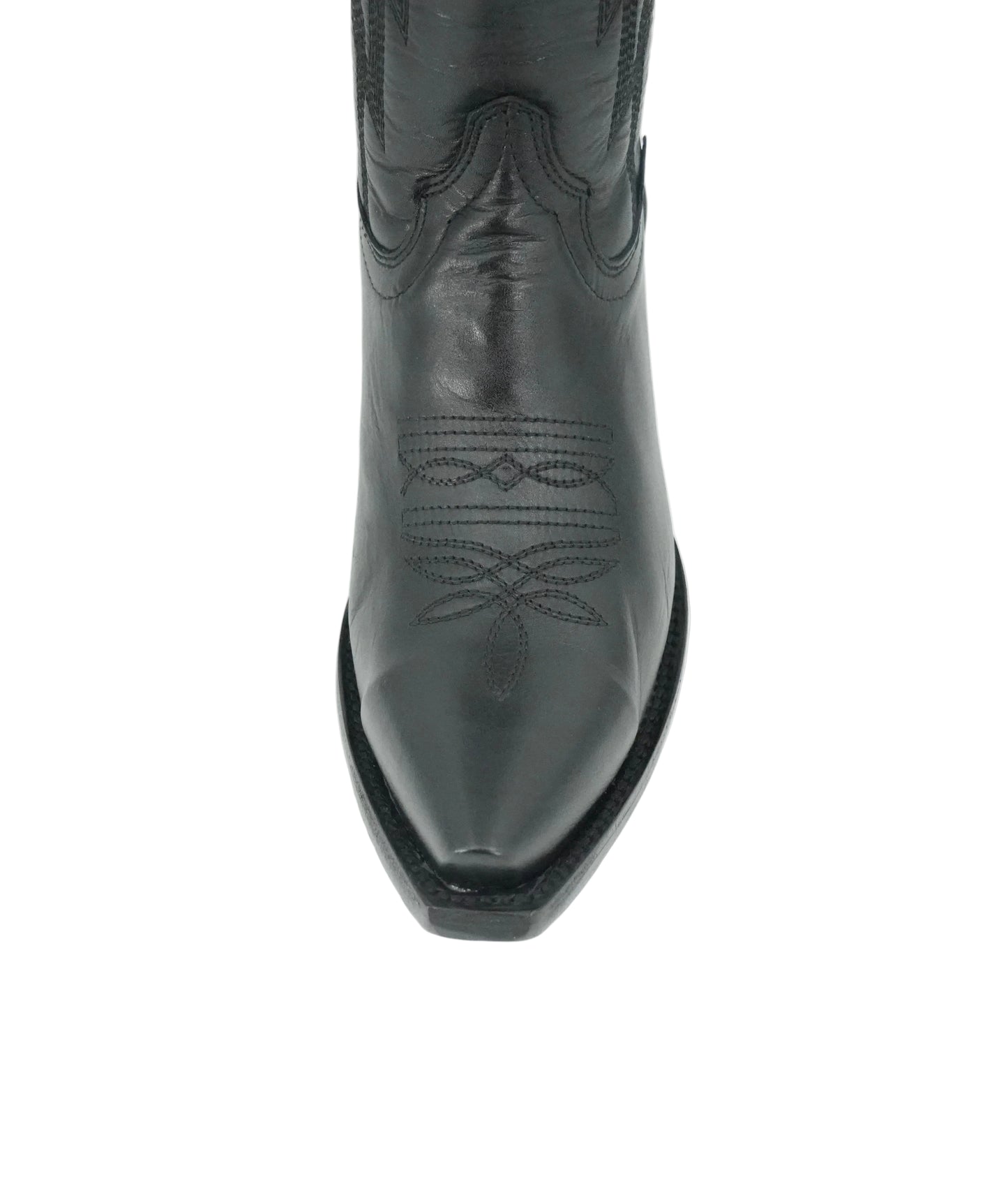 Rock'em Women’s Carla Leather Snip Toe Boot - Black