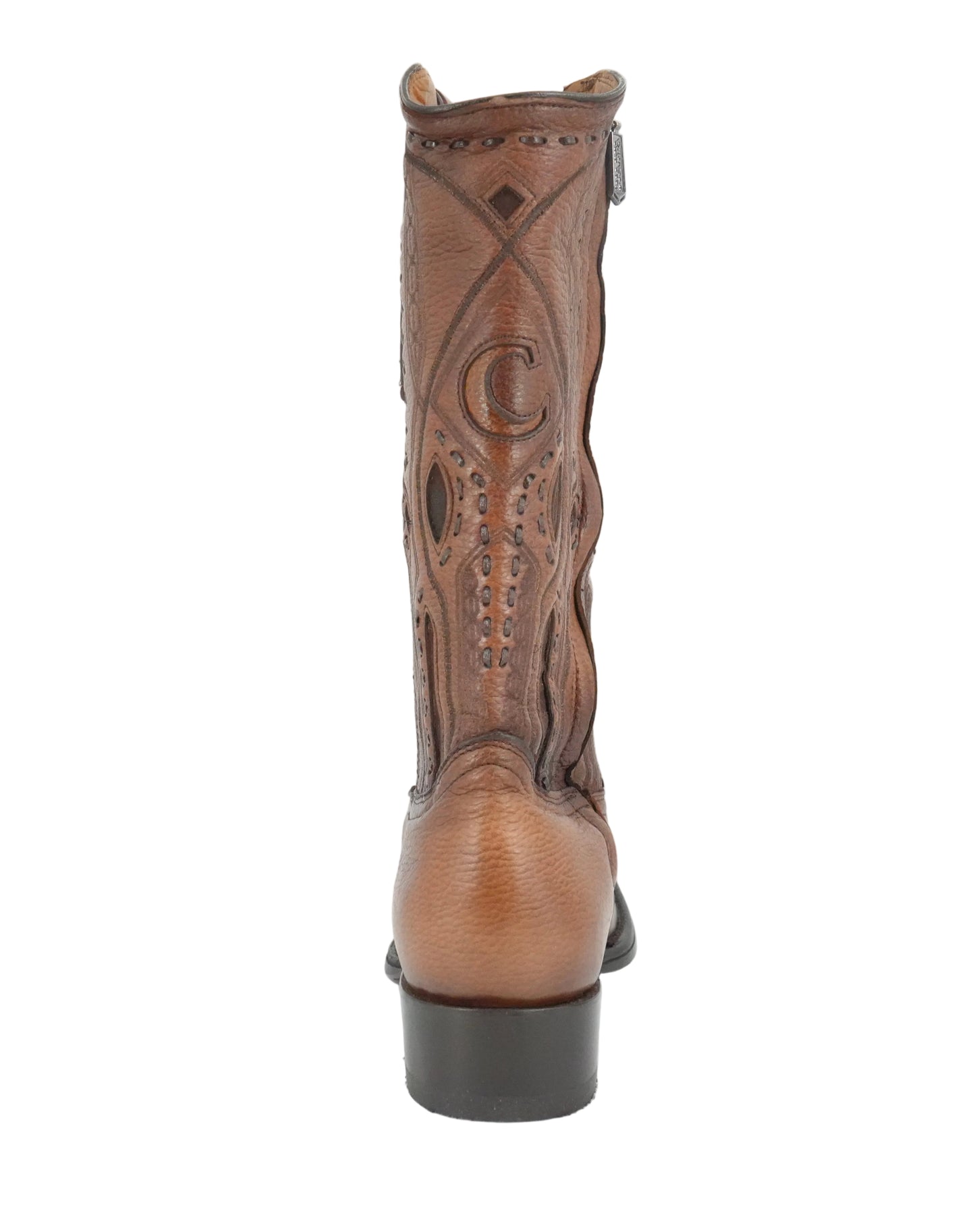 Cuadra Men's Deer Versache Toe Boot - Brown