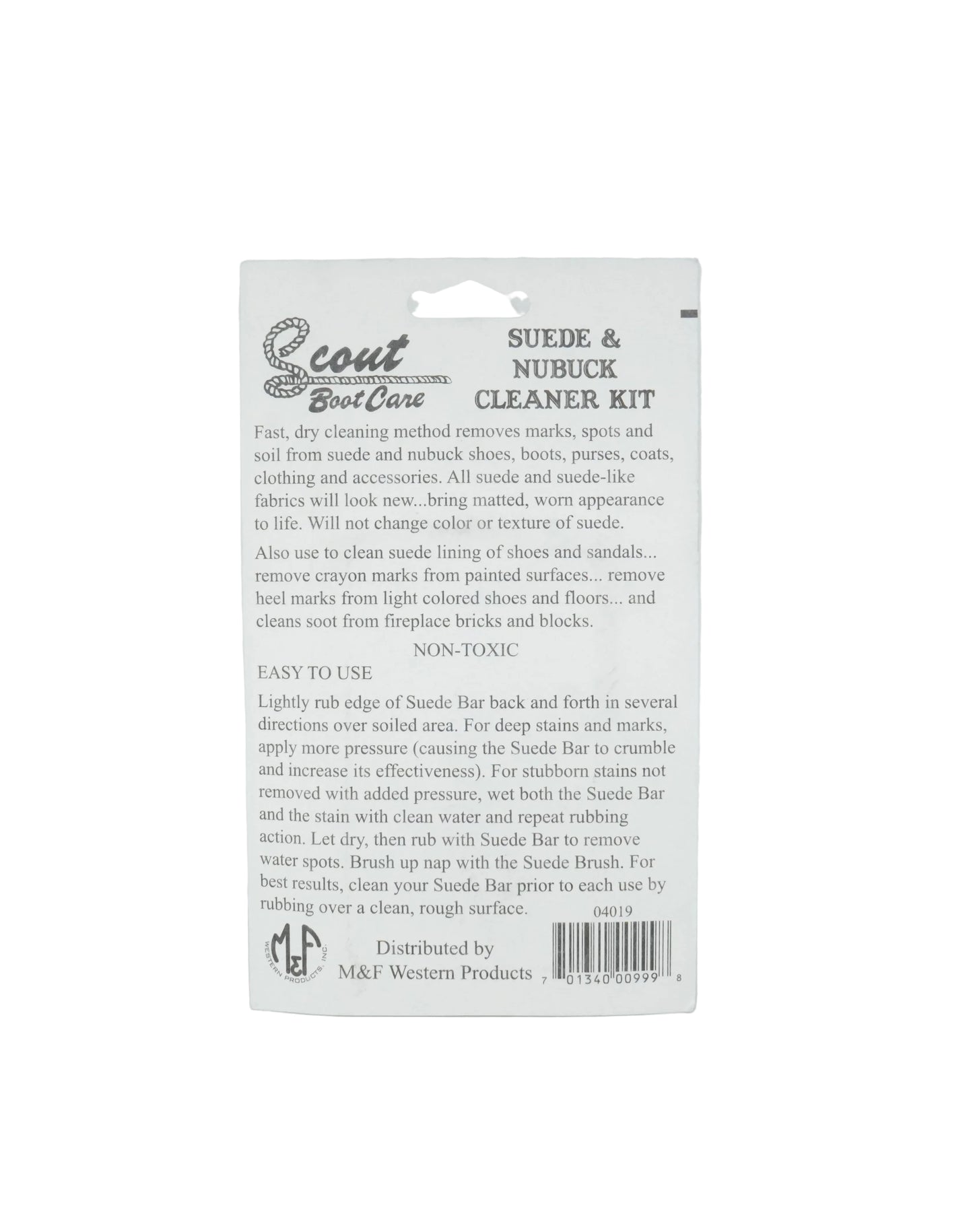 Scout Boot Care Sude & Nubuck Cleaner Kit