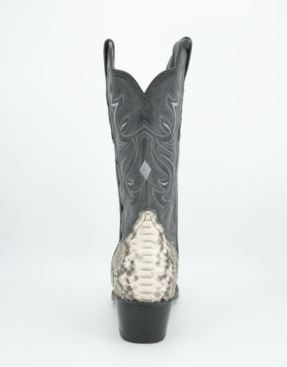 Wild West Women’s Natural Genuine Python Snip Toe Boot
